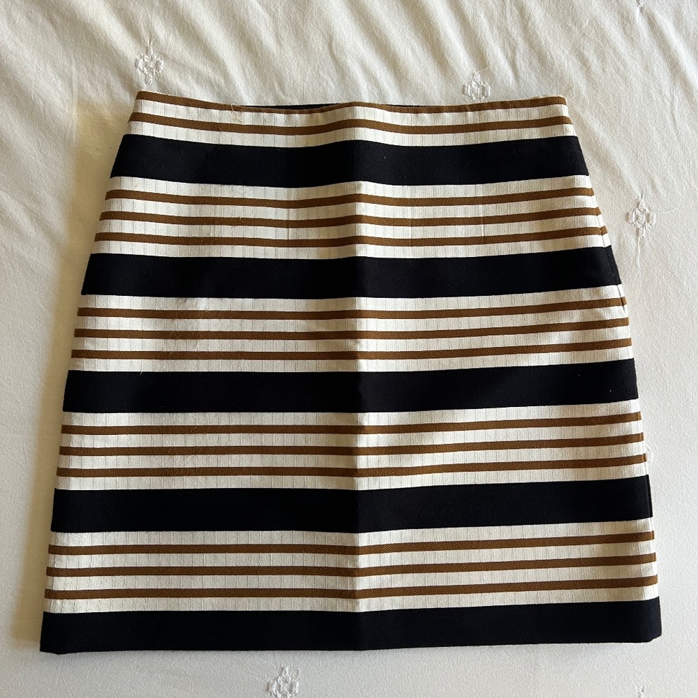 LOFT Striped Skirt